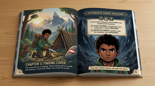 Escape from Shadow Mountain | Personalized Survival Adventure