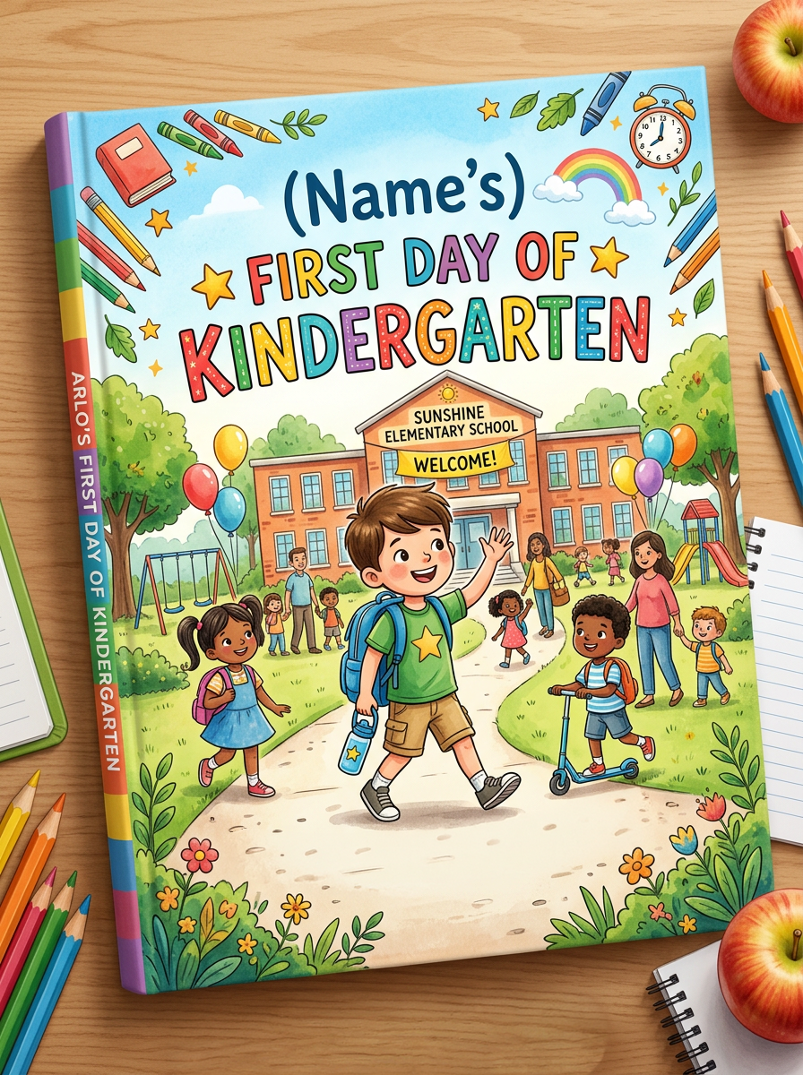 Personalized Back-to-School Book | Preschool–8th Grade | Imagine Station