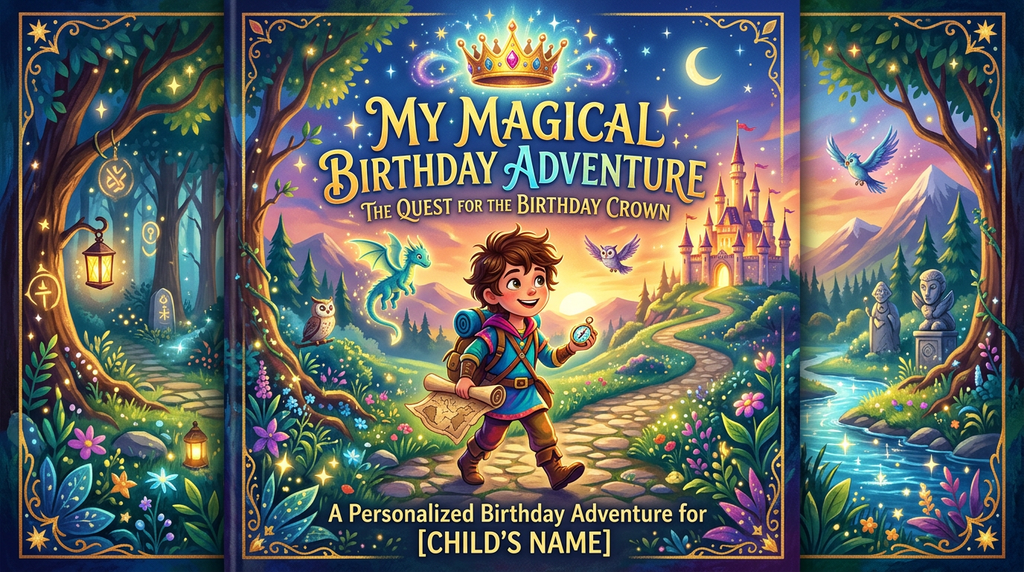 My Magical Birthday Adventure: The Quest for the Birthday Crown | Personalized Birthday Adventure