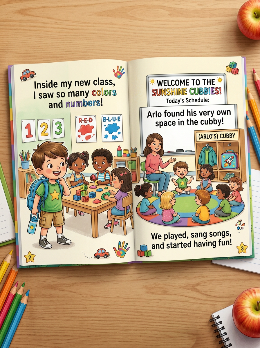Personalized Back-to-School Book | Preschool–8th Grade | Imagine Station