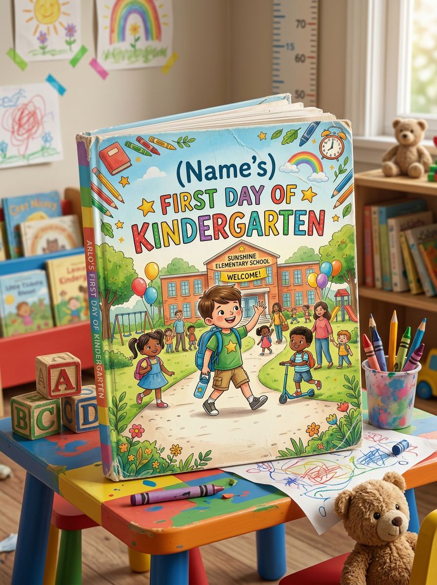 Personalized Back-to-School Book | Preschool–8th Grade | Imagine Station