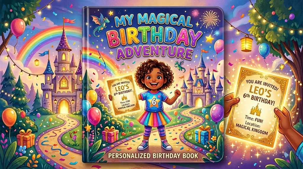 My Magical Birthday Adventure | Personalized Birthday Book