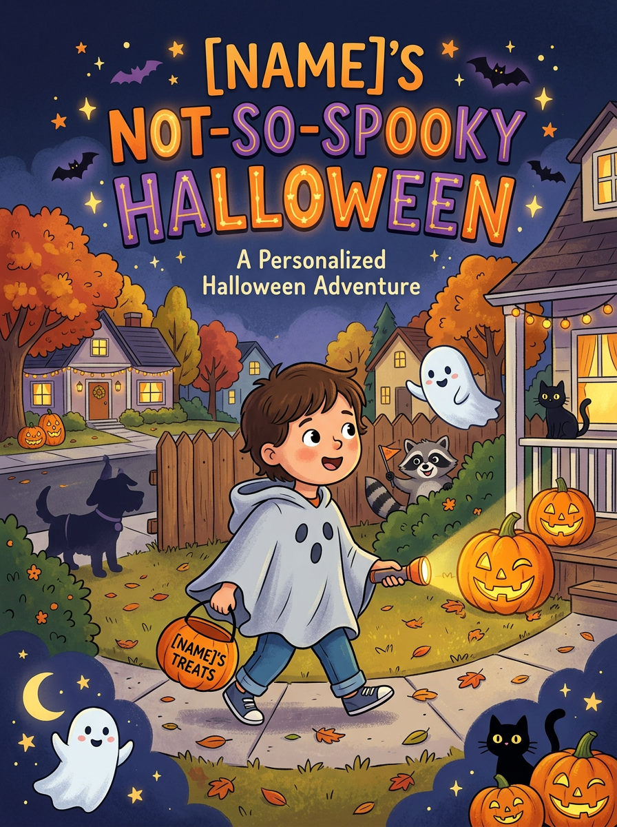 [Name]'s Not-So-Spooky Halloween — A Personalized Halloween Adventure