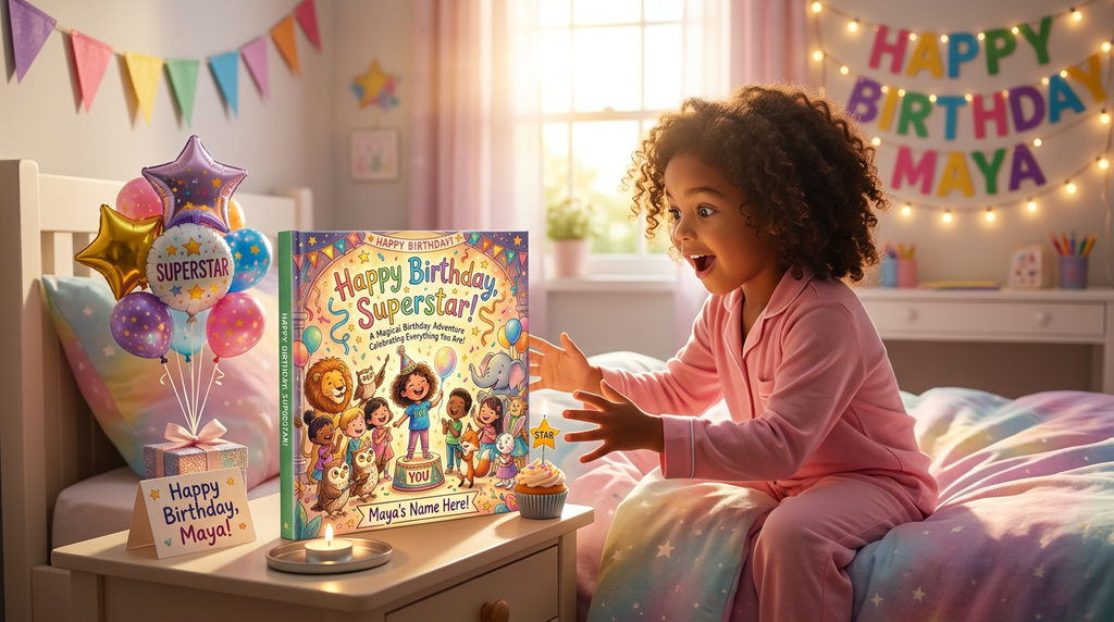 Happy Birthday, Superstar! | Personalized Birthday Celebration Book