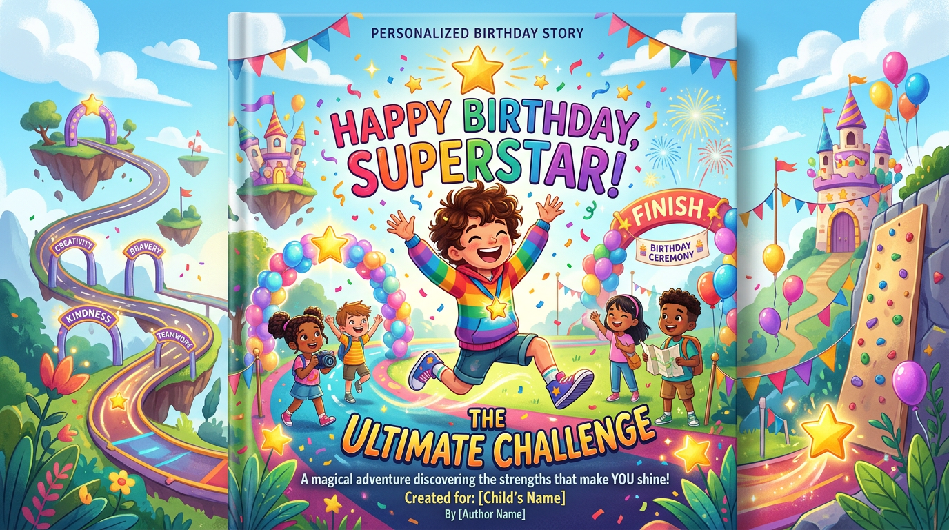 Happy Birthday, Superstar! The Ultimate Challenge | Personalized Birthday Story