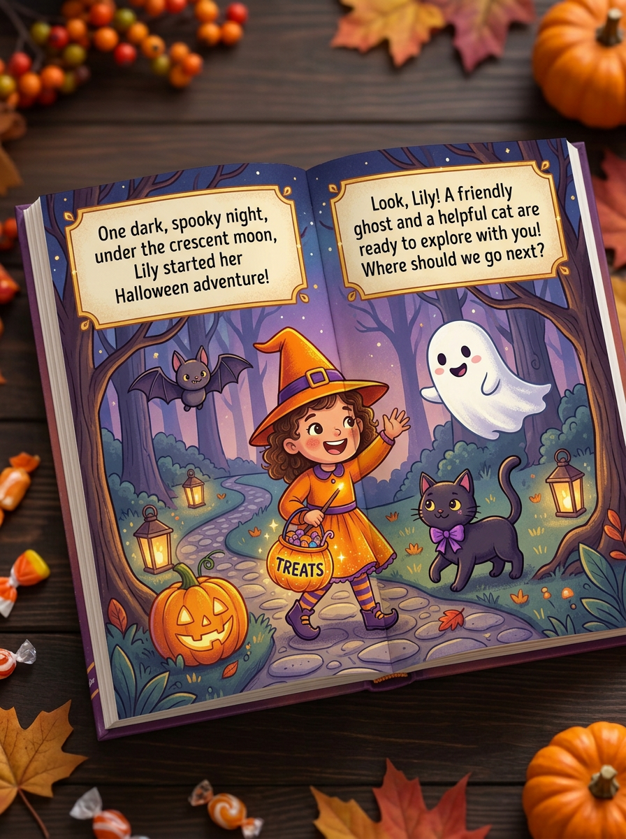 Boo! It's [Name]! — A Personalized Halloween Adventure