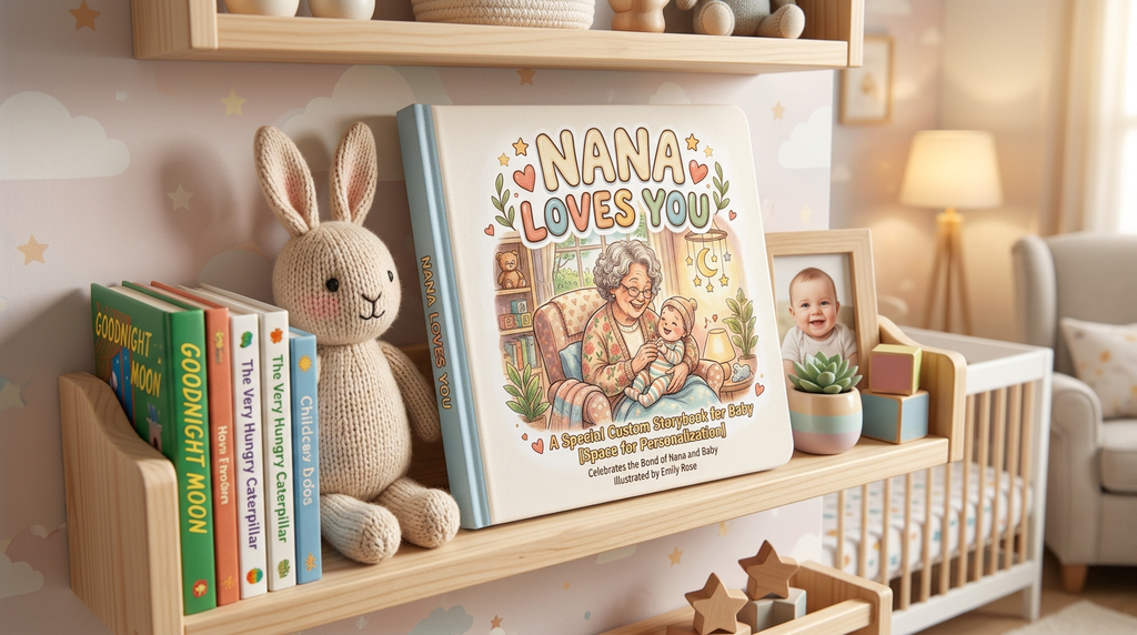 Nana Loves You | Personalized Baby Book
