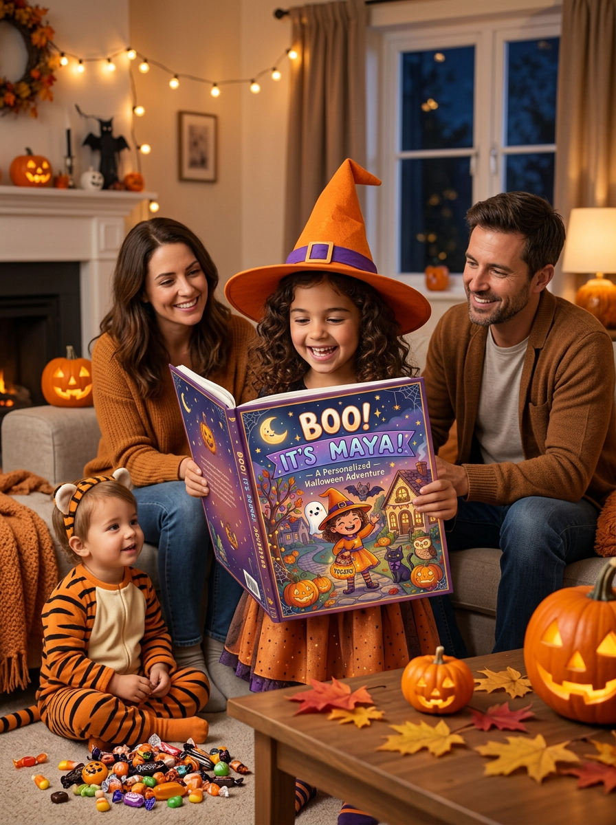 Boo! It's [Name]! — A Personalized Halloween Adventure