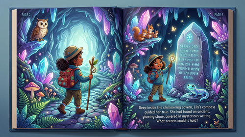 The Brave Little Explorer | Personalized Adventure Story