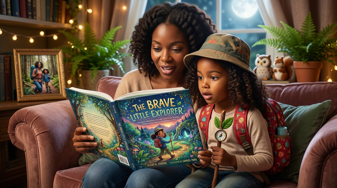 The Brave Little Explorer | Personalized Adventure Story
