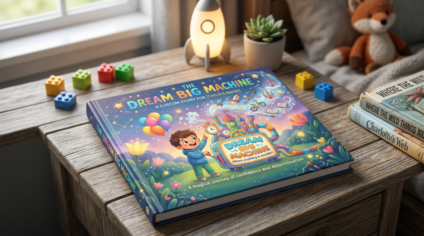 The Dream Big Machine | Personalized Confidence Story
