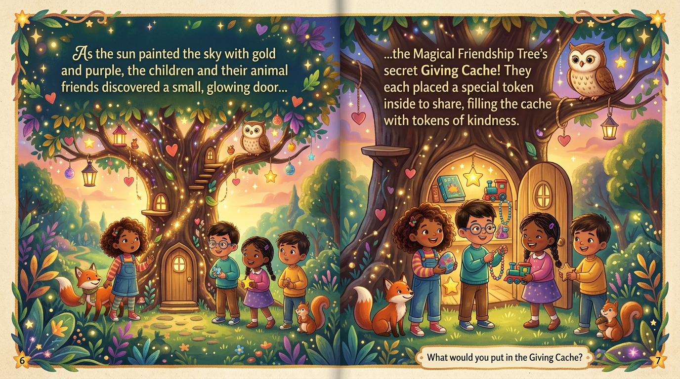 The Magical Friendship Tree | Personalized Friendship Story