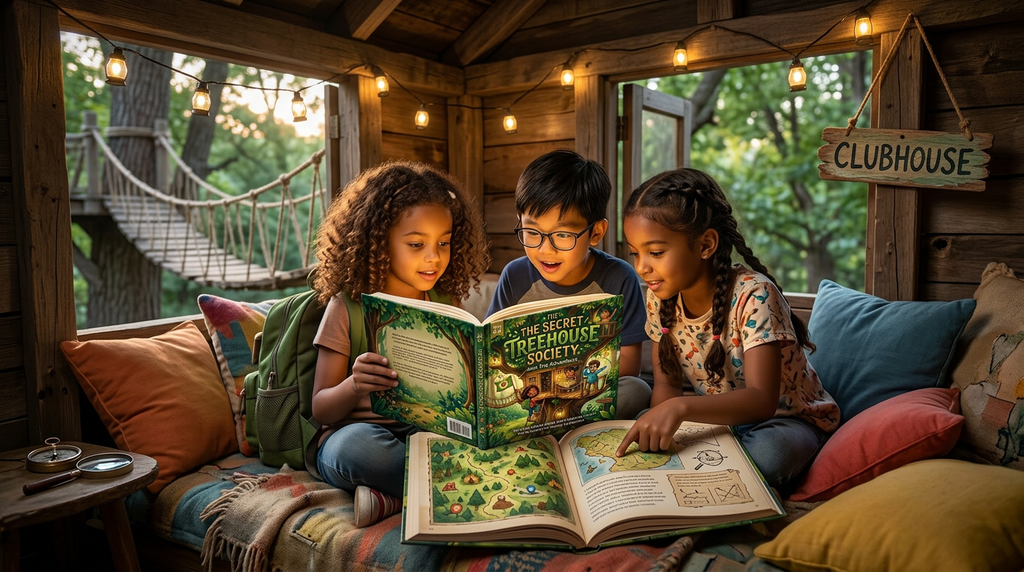 The Secret Treehouse Society | Personalized Adventure Book