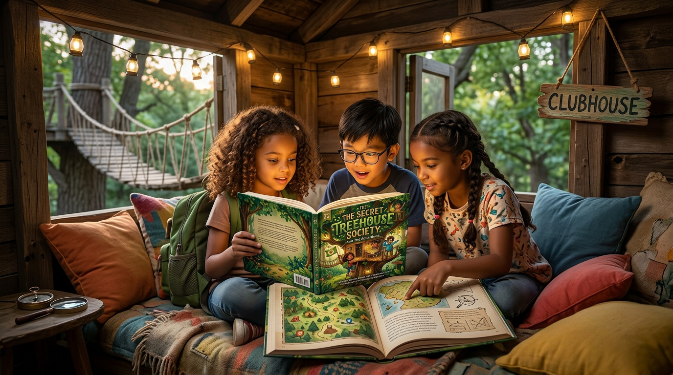 The Secret Treehouse Society | Personalized Adventure Book