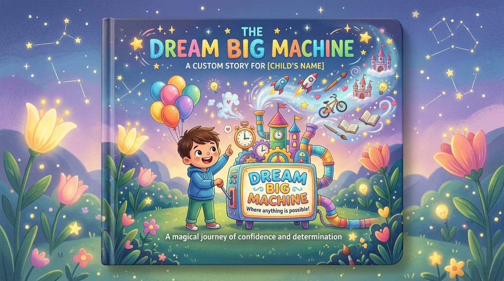 The Dream Big Machine | Personalized Confidence Story
