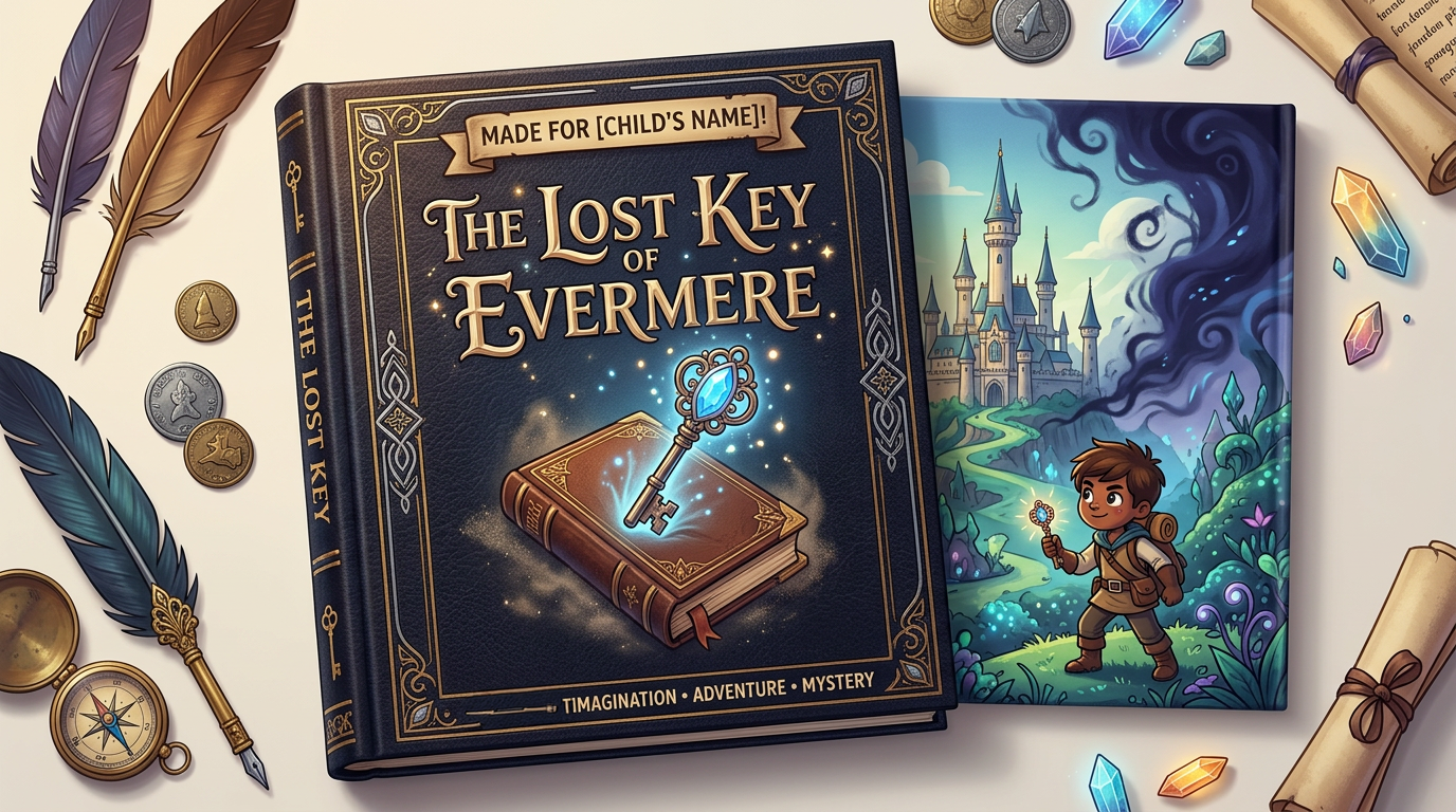 The Lost Key of Evermere | Personalized Fantasy Adventure