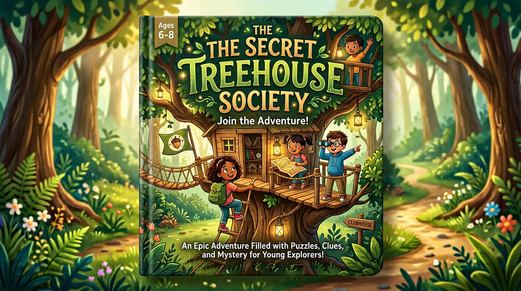 The Secret Treehouse Society | Personalized Adventure Book