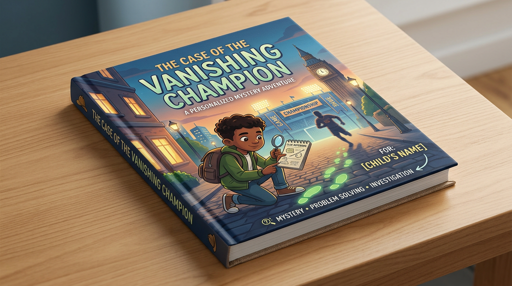 The Case of the Vanishing Champion | Personalized Mystery Adventure