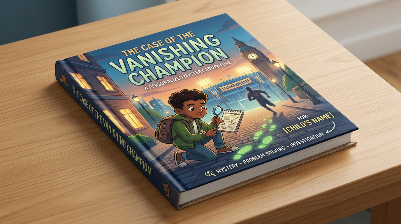 The Case of the Vanishing Champion | Personalized Mystery Adventure